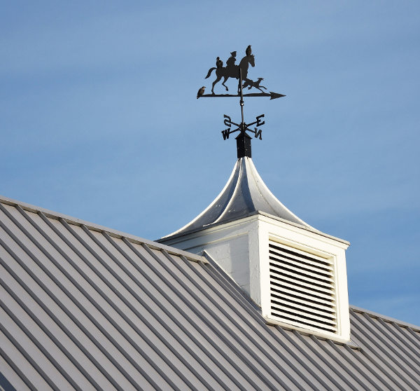 metal roof cupola